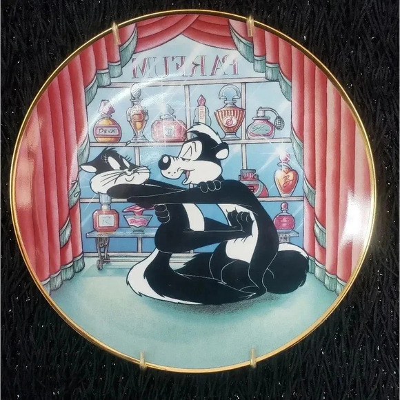 Franklin Mint 8" Plate - For Scent-Iment Reasons Limited Edition Plate No HH7129 - Picture 1 of 3